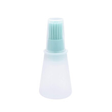 Silicone Grill Brush Heat Resistant Removable Handle for Easy Cleaning, Barbecue Tool, Dishwasher Safe, Durable Material