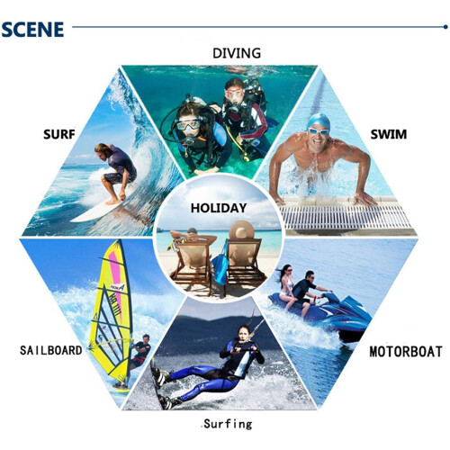 Neoprene Chest Loading Cushion for Men, Thick Diving Vest Protector, Waterproof Underwater Suit Accessory 2