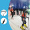 Snowboard Training Gear with Backpack for Kids - Ski Harness System with Absorbent Leash for Safe Skiing 5