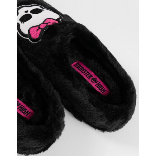 Monster High (3-4 UK) Monster High Mule Slippers (Womens Black) 1