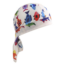 Head Scarf for UV Protection - Adjustable Breathable Cycling Hat with Pirate Style Design and Comfortable Sports Fabric