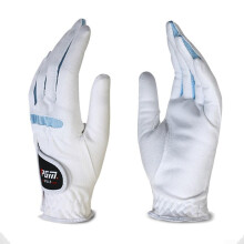 Breathe Easy Women's Golf Gloves Slip-On Design for Outdoor Sports, Comfort Fit, Size 17, White Color