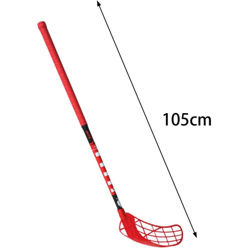 Premium Hockey Stick Red Left Hand 95 Flex Composite Material Senior Size Enhanced Performance Model 2