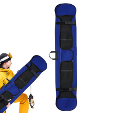 Snowboard Travel Bag - Waterproof Scuba Diving Fabric Portable Storage Bag for Snowboard and Surfboard Carrying