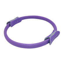 Pilates Ring for Yoga - Non-Slip Training Accessory for Women, Purple, Improves Thigh and Arm Strength