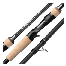 Baitcasting Fishing Rod 2.4m Ultra Light Travel Rod 3 Sections Anti-Slip 5g-40g Casting Spinning Rod M ML MH