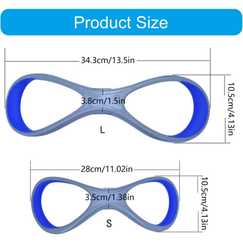 Lightweight Swim Aids for Arms, 2-Pack Fin Correction Floaties for All Skill Levels, Adjustable Support 2