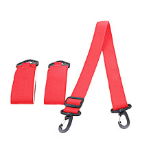 Snowboard Sling Strap for Snowboard Boots and Ski Poles, Durable Red Carry Rope for Winter Sports Accessories