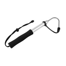 Stainless Steel Retractable Fishing Hook Tool with Sharp Hook, Soft Non-Slip Grip for Saltwater and Kayak Fishing