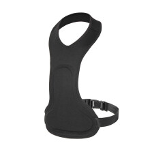 Dicker Tauchanzug Neopren Brustpolster Weste für Unterwasseranzug mit Protektorkissen, Größe M, Schwarz