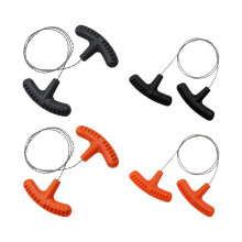 Stainless Steel Wire Saw Pack of 4, 62-68 cm Cutting Wire with Handle for Wood Cutting and Outdoor Survival Camping