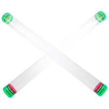 Fish Float Tube Pack of 2 Large Fishing Storage Tubes Fishing Accessories for Floats and Dobbers, Durable and Lightweight
