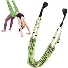 Aerial Yoga Rope Swing with Door Anchor, Flexibility Trainer for Backbends and Spagate, Strong Anti-Gravity Stretching Equipment