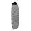 Surfboard Sock Cover 200 cm x 50 cm Black Stripe Pattern Lightweight Paddleboard Accessory 1