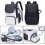 Efficient Tennis Paddle Bag White, Stylish Design, Functional Compartments, Comfortable Carrying, Durable Material 5