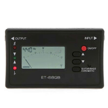 ET-68GB LED Digital Tuner Bass Gitarre Ukulele Violine Sound Instrument Zubehör Gitarren Chromatische
