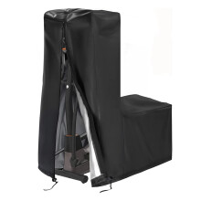 Waterproof Cross Trainer Cover, Dustproof Protective Cover for 181x74x165 cm Cross Trainers, Black Premium Material