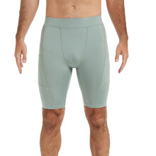 Lightweight Men's Jogging Pants Summer Sports Underwear, Compression Baselayer Training Tights, Running Leggings Light Green M