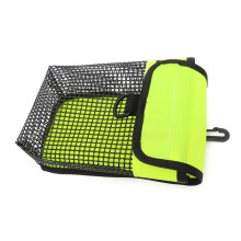 Diving Gear Bag Fluorescent Yellow, Mesh Storage Bag for Snorkeling Equipment, Safe Surface Marking Buoys and Carry Bags