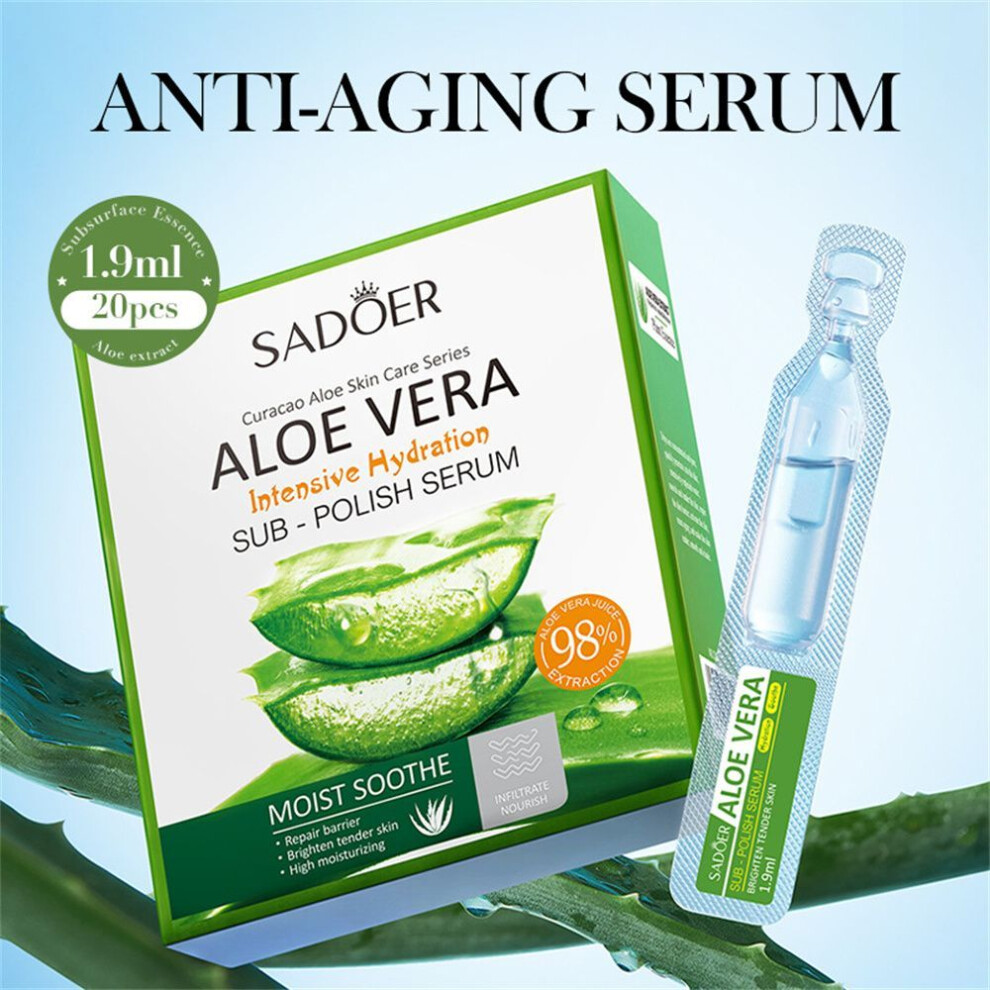 All English Sadoer Aloe Moisturizing And Tender Skin Throwing Essence