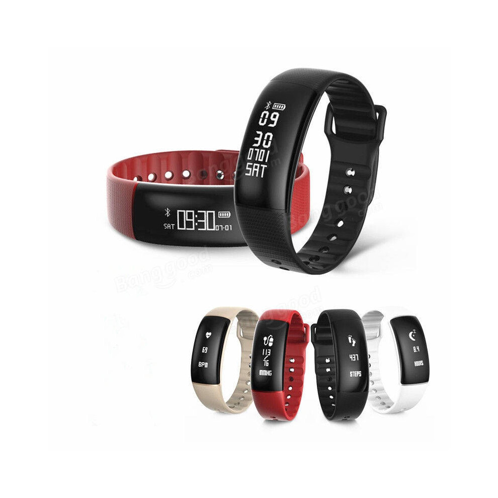 Photos - Other Trainers GreenZech 0.87inch OLED Heart Rate Monitor Pedometer Sport Smart Bracelet For iphone X 8/8Plus Samsung S8 (Black)