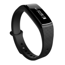 (Red) 0.86 OLED Heart Rate Blood Pressure Monitor Pedometer Smart Bracelet