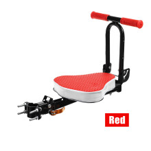 (Red) Black/Red Quick Dismounting Safety Seat For Electric Car /Bicycle Children Kids