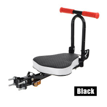 (Black) Black/Red Quick Dismounting Safety Seat For Electric Car /Bicycle Children Kids