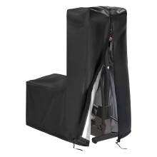 Cross Trainer Dust Cover Waterproof Machine Protective Cover 87x51x153cm Windproof For Home Use Black