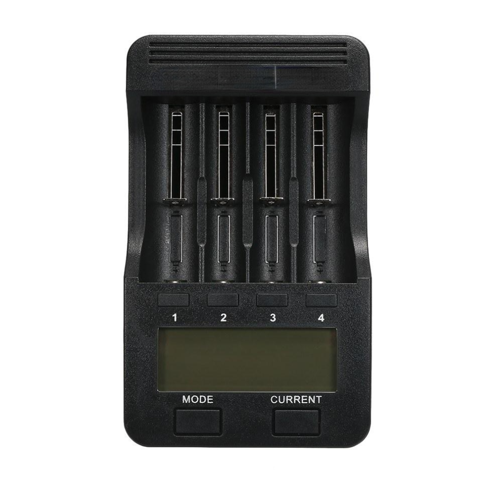 Photos - Other for Computer GreenZech  4 Slots Smart Intelligent Battery Charger Kit (EU Plug)