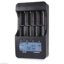 (UK) LCD Screen Display Smartest Lithium And NiMH Battery Charger 18650 26650