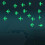 7x8cm Fluorescent Glow Fighter Wall Sticker 1