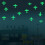 7x8cm Fluorescent Glow Fighter Wall Sticker 5