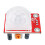 Human Body Infrared Pyroelectric Sensor(Pad hole) with Pin Header Module Digital Signal 6