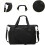 Badminton Bag and Table Tennis Racket Holder, Portable Lightweight Multi-Function with Adjustable Strap, Black 3