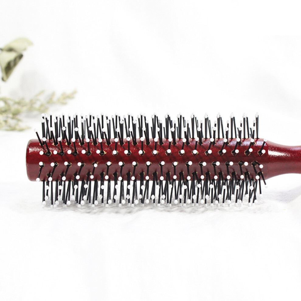 Wooden Bristle-free Curly Hair Comb Pear Flower