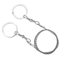 Portable Wire Saw for Survival - Heavy Duty Stainless Steel Wire Camping Cutting Tool for Emergency Outdoor Use