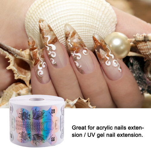 Nails Form Nail Sticker Art Tips Guide Sticker