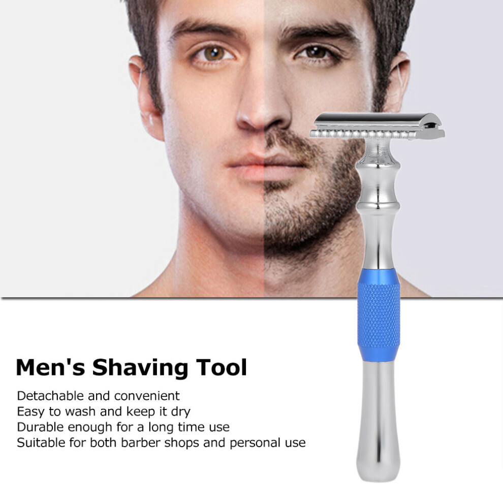 Double Edge Safety Razor Stainless Steel Manual