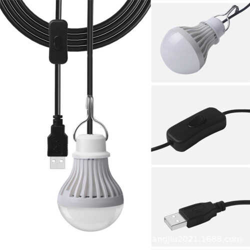 2 Pack LED Light for Camping 5W USB Children Bed 1