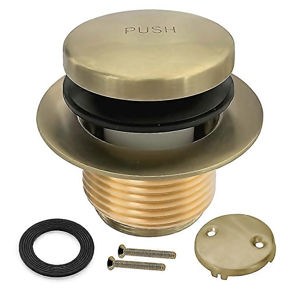 Gold For Bathtub Drain Toe Bath Tub Drain