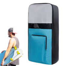 Inflatable Paddle Board Backpack – Ergonomic Travel Bag for SUP Boards – Portable Surfboard Rucksack for Beach Use