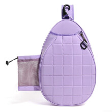 Tennis Backpack for All Weather Use, Durable Material, Purple Color, Sports Gear, Strong Construction, Reliable Performance