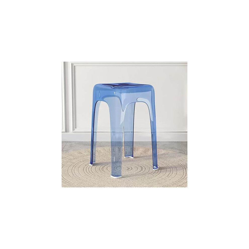 Stackable Transparent Acrylic Chairs â Space-Saving Backless Design for Restaurants, CafÃ©s, Schools, and Events-image-OPC-PJTDZ8V-NEW