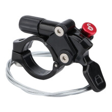 Bicycle Remote Lockout Lever Aluminium Alloy for Mountain Bike Suspension Fork Replacement Parts Front Fork Compatibility