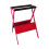 Badminton Racket Storage Rack Red, Multipurpose Display Holder for Tennis Rackets, Nursery Organization Solution 1