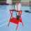 Badminton Racket Storage Rack Red, Multipurpose Display Holder for Tennis Rackets, Nursery Organization Solution 3