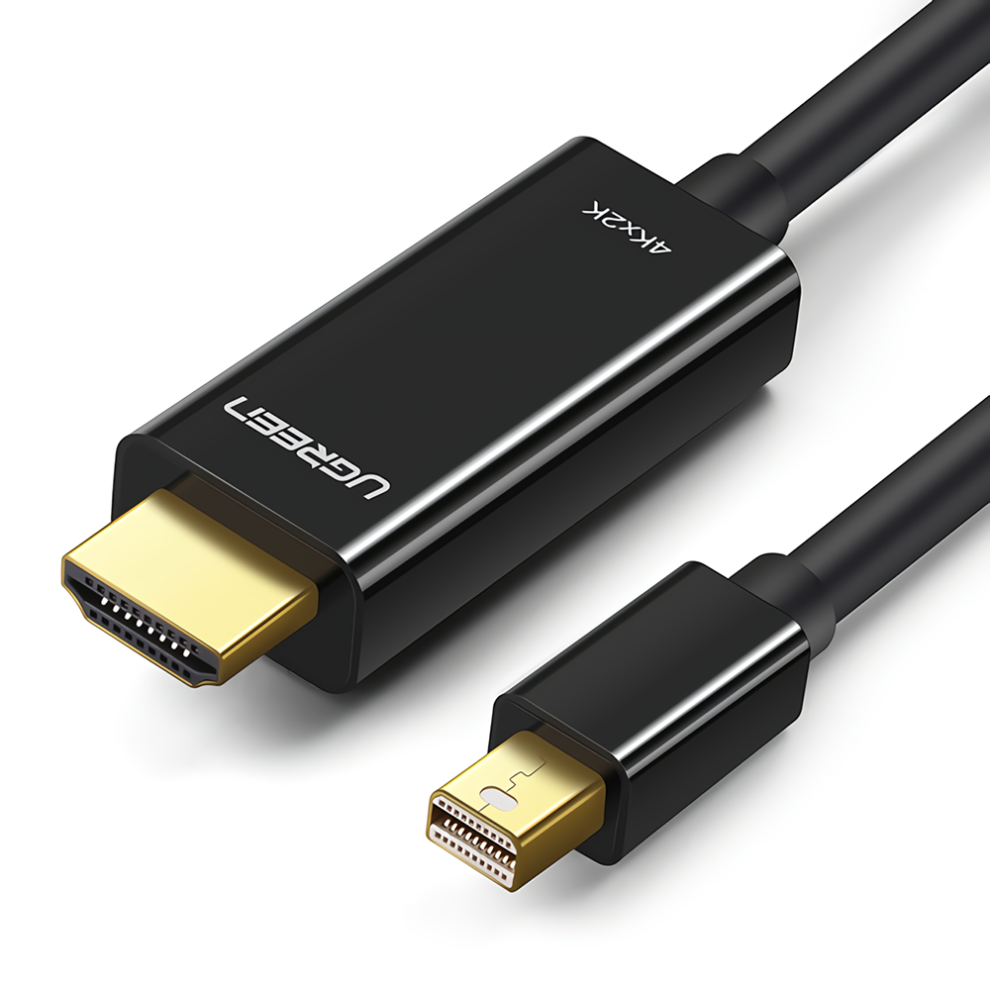 (1080P, 1.5M) Mini Dp To Hdmi Cable 4K Hdmi Converter Video Cable For Macbook Air 13 Chromebook 5284966041009