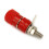 (Red) AV 4mm Wiring Terminal Block Wire Adapter Connectors 10pcs 5