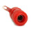 (Red) AV 4mm Wiring Terminal Block Wire Adapter Connectors 10pcs 10